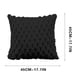 thumbnail image 1 of Almohada Lumbar de Terciopelo con Diseño de Copos de Nieve | Cojín Acolchado de 45 X 45 Cm para Sofá y Cama de Oficina | Funda con Cremallera Oculta | Tejido de Terciopelo Fotovoltaico, 1 of 7