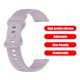 thumbnail image 4 of Correa de reloj Banda de reloj inteligente para Samsung Galaxy Watch 4 (Lavanda pequeña), 4 of 9