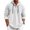 White, variant on Corduroy Hooded Pullover for Men Half Button Drawstring Loose Casual Sweaters Long Sleeve Work Daily Comfort Fit Leisure Sweatshirts