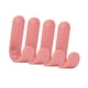 thumbnail image 3 of Cateissary Colgador de almacenamiento Gancho de plástico ABS Colgador de toallas autoadhesivo para baño de cocina, rojo vino, 4 piezas Type3 NO3, 3 of 6