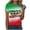 Green Short Sleeve, variant on DORKASM Usa Soccer Jersey for Women Crew Neck Soccer Ball Graphic Summer T Shirt Short Sleeve Fashion Football 2026 Shirt Spain Brazil Argentina France Germany Portugal Dark Green L