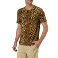 thumbnail image 5 of Lars Amadeus Men's Short Sleeves Round Neck Leopard Prints T-shirt, 5 of 6
