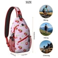 thumbnail image 4 of Sac à Dos Léger pour Amoureux des Fraises avec Motif de Baies Rouges Mignon, Sac à Dos Multifonctionnel pour le Cyclisme, la Randonnée et les Trajets Quotidiens, 4 of 6