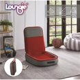 thumbnail image 4 of Posh Living Amila Mesh Floor Chair Red, 4 of 7