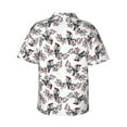 thumbnail image 3 of Picia Bird Gentle Cotton Regular Fit Short Sleeve Casual Hawaiian Shirt for Men-Large, 3 of 9