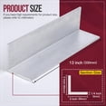 thumbnail image 2 of Culata angular de aluminio DOUYUDAO 6061 T6511 3x3x0,6 cm 33cm, 2 of 7