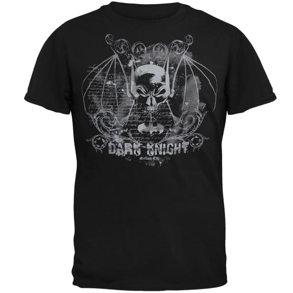 Batman - Dark Knight Skull Soft T-Shirt - Small