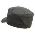 thumbnail image 3 of Patriarchal Cross Embroidered Big Size Fitted Cotton Ripstop Military Army Cap - Olive 7-1-4, 3 of 5