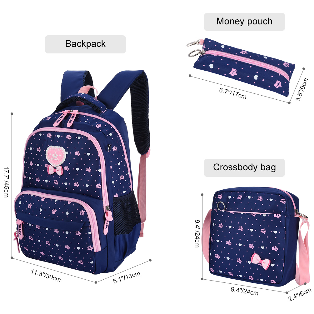 C /& S Outdoor Travel Khaki Color Backpack Students Small Schoolbag National Wind Canvas Single Shoulder Bag Hand Knitted
