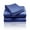 Navy, variant on 1800 Series Embossed Striped Bed Sheet Collection 4-Piece Ultra Soft Microfiber