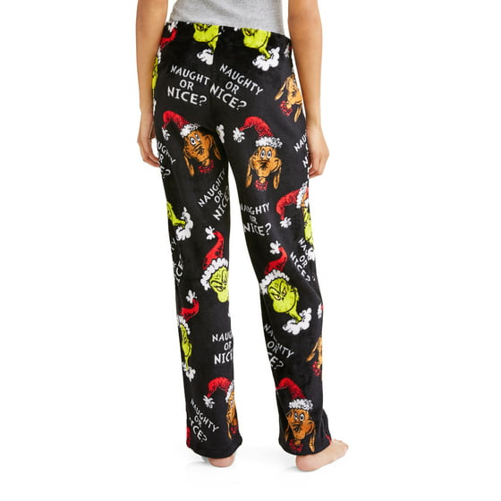 Licensed - Grinch Women's Pajama Super Minky Plush Fleece Sleep Pants ...