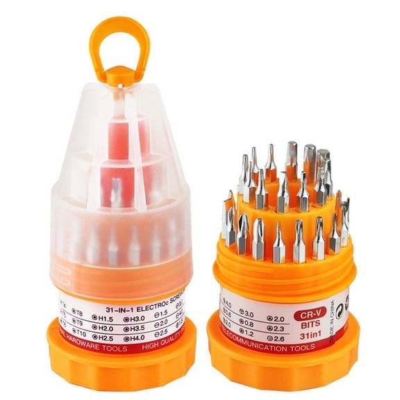 31 in 1 Magnetic Screwdriver Set with 30 Bits Precision Tools for Phone Laptop