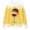 Yellow, variant on Shadoumai Christmas Sweatshirts for Women Red Glass Graphic Sweater Funny Xmas Holiday Crewneck Pullover Tops