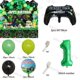thumbnail image 3 of Globos con número de 67 piezas para niños, juego de Gamepad negro, globo de aluminio, decoraciones para fiesta de cumpleaños, juguete para niños, Accesorios para Juego, regalo, 3 of 5