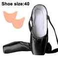 thumbnail image 1 of Chaussures de Ballet Pointues Filles Femmes Chaussures de Ballerine avec Coussinets d'Orteils, 1 of 8
