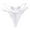 White, variant on Seductiva Women Clearance Women's Thongs Womens T Pants Panties Embroidery Lace Transparent Low Waist Hot Massage Pearl Open Crotch Thong Ladies Panties