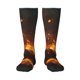 thumbnail image 1 of Balery Cool Fire Man Calcetines novedosos Calcetines deportivos Calcetines hasta la rodilla Calcetines de algodón Calcetines originales y geniales, 1 of 6