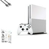 Microsoft Xbox One S 500GB, 4K Ultra HD White with BOLT AXTION Cleaning Kit HDMI Bundle Like New