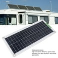 thumbnail image 3 of 30W 18V Solar Panel, 30 Watt 18 Volt Monocrystalline Solar Panel Stable Output High Stability  For Tourism For Airplanes, 3 of 8