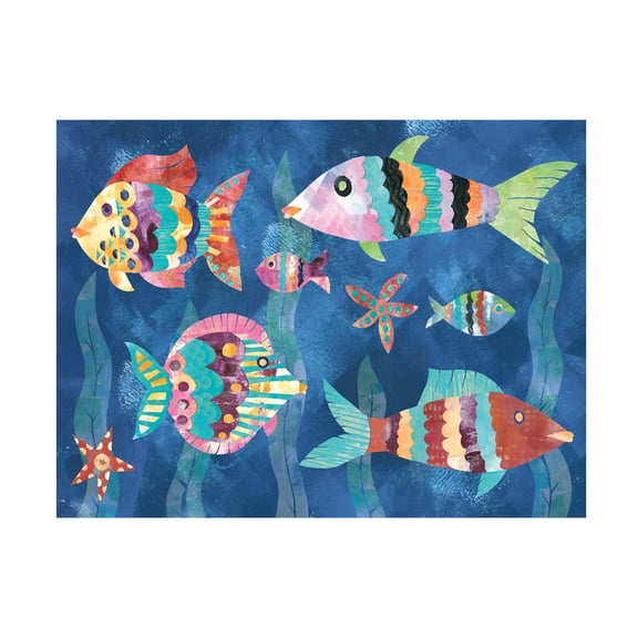 Wild Apple Portfolio 'Boho Reef Fish III' Canvas Art