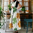 thumbnail image 3 of Uootdi Robes Tablier pour Femmes Col Rond Sans Manches Imprimé Floral Poche Robes Maxi Boho Légères Amples Robes Chasuble Cadeau, 3 of 7