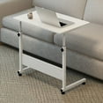 thumbnail image 4 of Table de Chevet, Table de Chevet Réglable en Hauteur 60 Bureau Mobile pour Portable Table C Réglable en Hauteur Véritable Excellence, 4 of 6