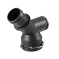 thumbnail image 1 of Conector de manguera de refrigerante del motor para Audi A3 3.2L V6 A/T Quattro Base Hatchback - Paquete de 1 negro, 1 of 1