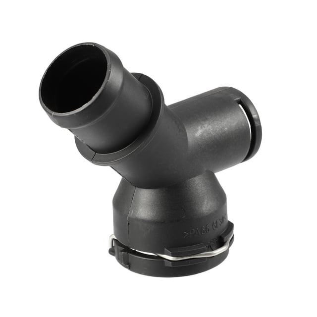Conector de manguera de refrigerante del motor para Audi A3 3.2L V6 A/T Quattro Base Hatchback - Paquete de 1 negro