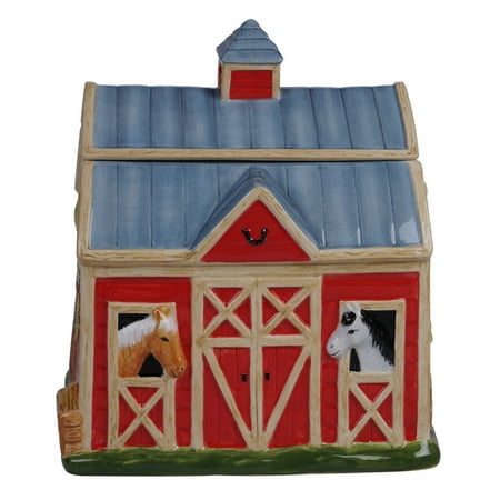 UPC 730384281596 product image for Clover Farm 3-D Barn Cookie Jar | upcitemdb.com