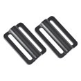 thumbnail image 3 of jinwen 2 Pieces Diving Belt Slide Keeper for 2inch Webbing Harness Belt Retainer Buckle, 3 of 9