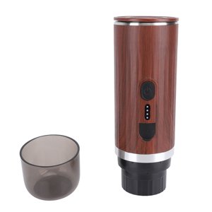 Travel Coffee Maker, Portable Coffee Maker 304 Stainless Steel Rechargeable Self Heating Cordless  for Camping