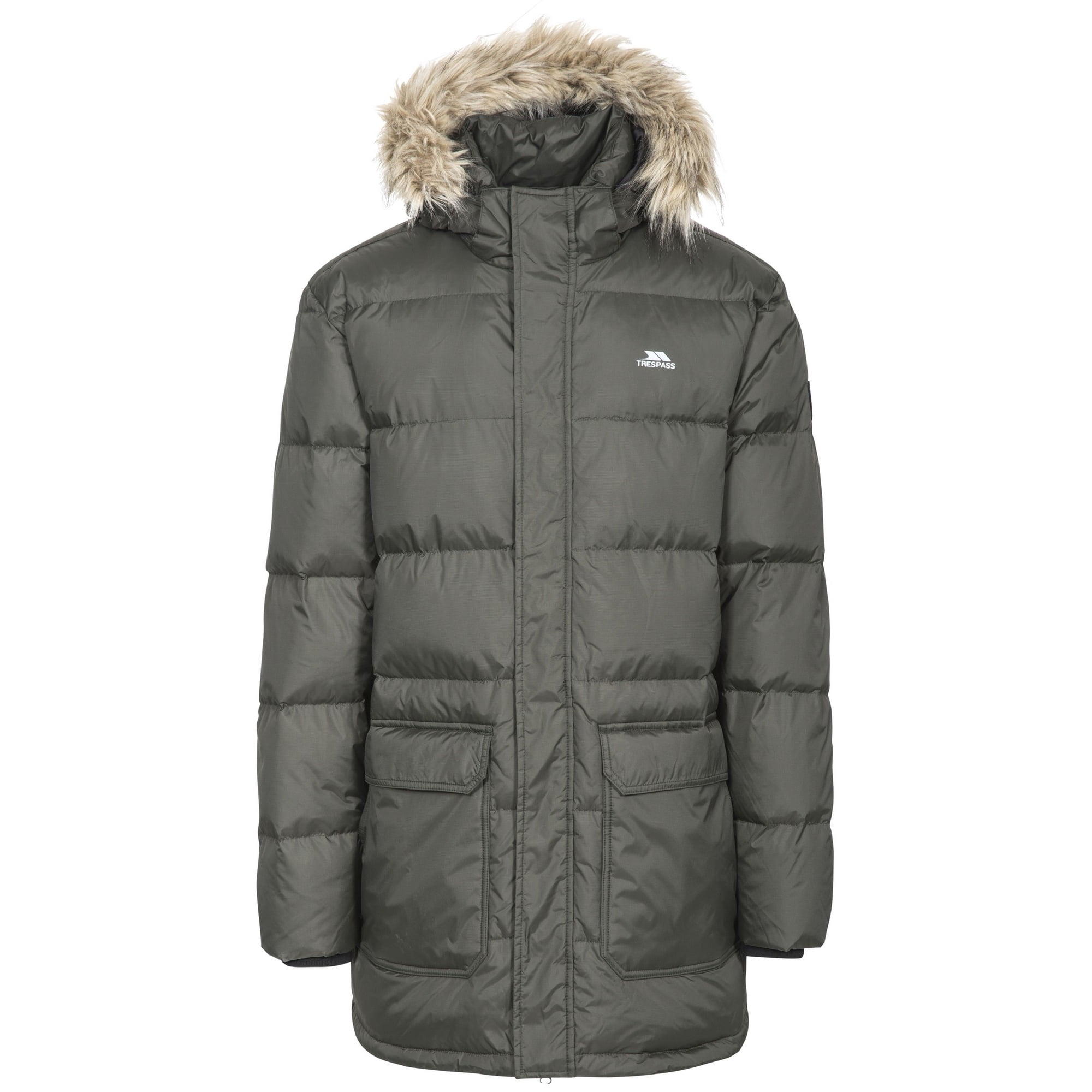 Trespass Mens Baird Padded Down Jacket 