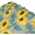 thumbnail image 3 of FREEAMG Beautiful Flowers Shower Curtain Waterproof Fabric Shower Curtains for Bathroom Decoration Curtain with 12 Hooks 60x72 Inch, 3 of 6