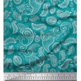 thumbnail image 1 of Soimoi Rayon Fabric Paisley Block Print Fabric by The Yard 56 Inch Wide, 1 of 1