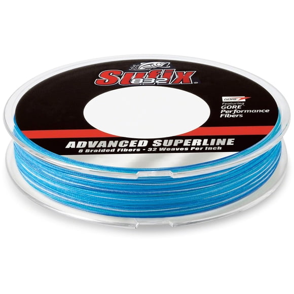 Línea de pesca Sufix 832 Braid, 3,6 kg, camuflaje costero, 150 m