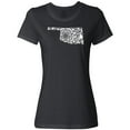 thumbnail image 3 of Inktastic Oklahoma Silhouette Mandala Women's T-Shirt, 3 of 5