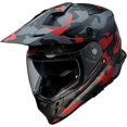 thumbnail image 4 of Z1R Range Camo Dual Sport Motorcycle Helmet Red XL, 4 of 4