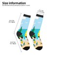 thumbnail image 2 of Sigee Gnomes On The Beach for Premium Children's Socks Unisex School Kids Boys Girls,Soft and Comfy Kids' Socks, 2 of 5
