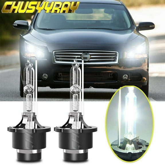 For Nissan Maxima 2004-2008 - 6000K Xenon HID Headlight Bulbs Hi/Lo Beam set 2