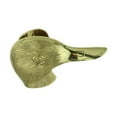 thumbnail image 4 of Renovators Supply Brass Door Knockers for Front Door 2.9" Duck Head Bright Brass Door Knocker w/Screws, 4 of 9