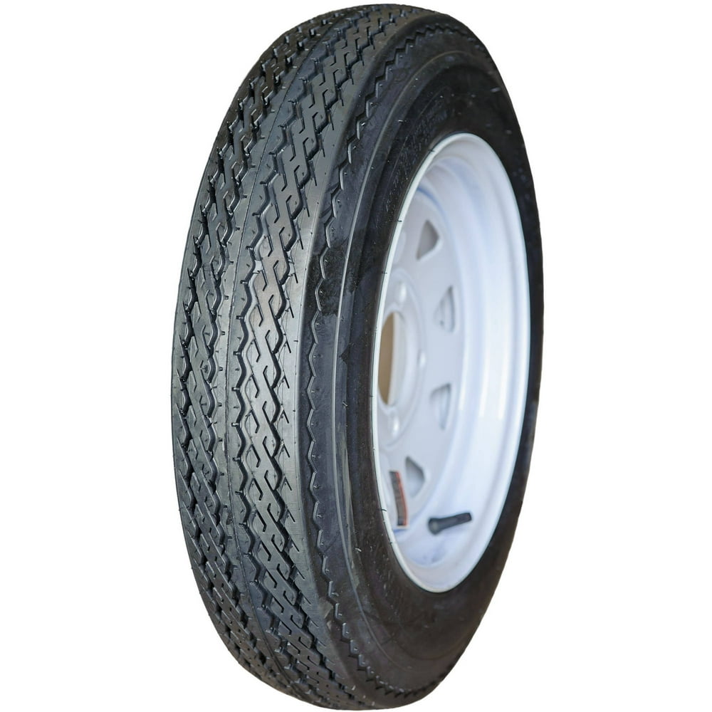 SUPERCARGO Tire and 8x3.7554.5 White Wheel 5.708 4PR SU02 Walmart
