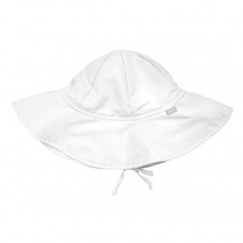 i play.. Baby Brim Sun Protection Hat, White, 06 Months