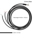 thumbnail image 2 of FENGGUIQU 1Ud Cable De Reparación Para Auriculares Negro Material Resistente Uso Conveniente Y Duradero, 2 of 8
