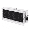 thumbnail image 6 of Colorful Digital Clock Kit Colorful RGB Digital Alarm Clock Microcontroller Circuit Board Welding DIY Production, 6 of 7