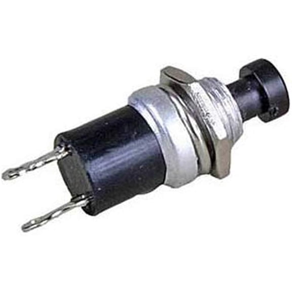 Kadee 164 A Scale Single Pole Single Throw Push Button Control Panel Switch - Quickie -- Black - Normally Closed pkg(4)