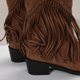 thumbnail image 2 of NECHOLOGY Botas Mujer Adulto Femenino Zapatos Botines para mujer Botas con borlas de tamaño Otoño e invierno Botas de ante con manga de tacón medio europeas y (Brown, 8.5), 2 of 7