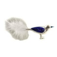 thumbnail image 2 of Golden Bell Collection Bird Colored Wings Feather Tail Clip-On Christmas Ornament Br781 Blue, 2 of 3