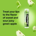 thumbnail image 4 of (3 pack) ChapStick Green Apple Flavored Lip Balm, Paraben Free, 0.15 oz, 3 Pack, 4 of 10