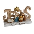 thumbnail image 3 of Figura de la Sagrada Familia, adorno de pesebre de Jesús, decoración navideña, estatua de María, y Jesús, coleccionable para decoración de, 3 of 9