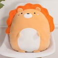 thumbnail image 3 of Almohada de felpa Hitoshe Lion, suave, 40 x 35 cm, 3 of 7